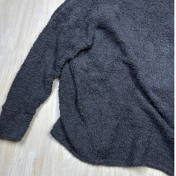 Beyond Yoga Gray Waterfall Draped Open Front Casual Cardigan Sweater Small - Picture 14 of 16